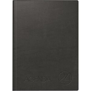 Brunnen, Agenda, Calendrier des services Agenda 24 21x29cm 1 jour/page couverture mousse noire (A4, 1 jour / 1 page) - Publicité Brunnen, Agenda, Calendrier des services Agenda 24 21x29cm 1 jour/page couverture mousse noire (A4, 1 jour / 1 page) - Publicité