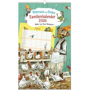 Oetinger, Calendrier + agenda, Pettersson et Findus - Publicité Oetinger, Calendrier + agenda, Pettersson et Findus - Publicité