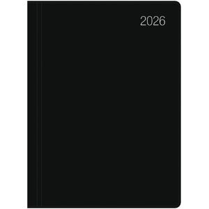 Zettler, Agenda, Taschenkalender schwarz 2026 - Bürokalender 10,2x14,2 - 1 Tag auf 1 Seite - flexibler (A6, 1 jour / 1 page) - Publicité Zettler, Agenda, Taschenkalender schwarz 2026 - Bürokalender 10,2x14,2 - 1 Tag auf 1 Seite - flexibler (A6, 1 jour / 1 page) - Publicité