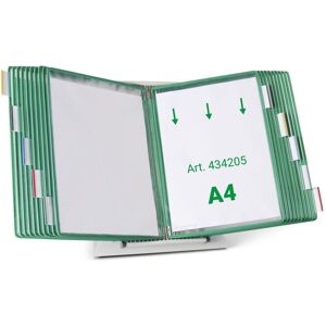 Tarifold, Panneau d'information, Système de plaques pochettes 434205 DIN A4 vert avec 20 plaques pochettes - Publicité Tarifold, Panneau d'information, Système de plaques pochettes 434205 DIN A4 vert avec 20 plaques pochettes - Publicité