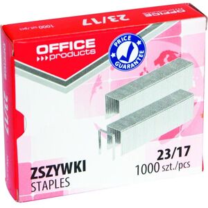 Office Products, Attaches, Agrafes, 23/17, 1000 pièces (1000x) - Publicité Office Products, Attaches, Agrafes, 23/17, 1000 pièces (1000x) - Publicité