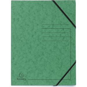 Exacompta, Porte-documents, 5 Chemises à rabats A4 vertes (A4, 1x) - Publicité Exacompta, Porte-documents, 5 Chemises à rabats A4 vertes (A4, 1x) - Publicité