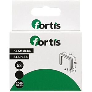 Magni, Attaches, Pince à fil fin Fortis 10mm a2000pcs. (2000x) - Publicité Magni, Attaches, Pince à fil fin Fortis 10mm a2000pcs. (2000x) - Publicité