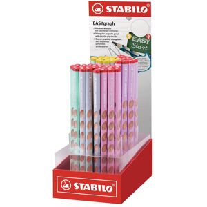 STABILO, Crayon à papier + critérium, Présentoir Easygraph 60 pastels (2.20 mm, HB, 60x) - Publicité STABILO, Crayon à papier + critérium, Présentoir Easygraph 60 pastels (2.20 mm, HB, 60x) - Publicité