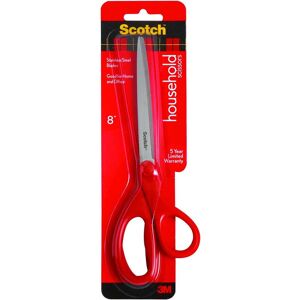 Scotch, Ciseaux, Ciseaux de bureau, universels, 20,5 cm, rouge (27 cm) - Publicité Scotch, Ciseaux, Ciseaux de bureau, universels, 20,5 cm, rouge (27 cm) - Publicité