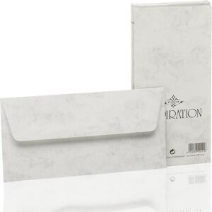 Rössler, Enveloppes, Enveloppe DL 20 pièces gris (20x) - Publicité Rössler, Enveloppes, Enveloppe DL 20 pièces gris (20x) - Publicité
