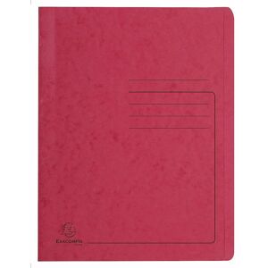 Exacompta, Porte-documents, 25 Chemises en carton rouge DIN A4 (A4, 25x) - Publicité Exacompta, Porte-documents, 25 Chemises en carton rouge DIN A4 (A4, 25x) - Publicité