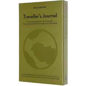Moleskine, Cahier + bloc-notes, Traveller's Journal (A5, Règle spéciale, Couverture rigide) - Publicité Moleskine, Cahier + bloc-notes, Traveller's Journal (A5, Règle spéciale, Couverture rigide) - Publicité