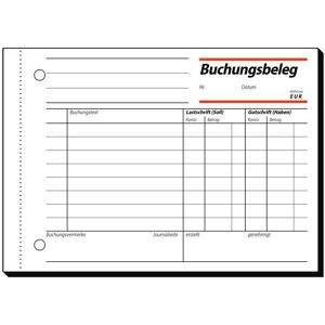 Sigel, Bulletin de versement, Pièce comptable livret de formulaires BU615 (50x) - Publicité Sigel, Bulletin de versement, Pièce comptable livret de formulaires BU615 (50x) - Publicité