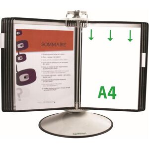 Tarifold, Panneau d'information, Système de plaques pochettes 444507 DIN A4 noir avec 50 plaques pochettes - Publicité Tarifold, Panneau d'information, Système de plaques pochettes 444507 DIN A4 noir avec 50 plaques pochettes - Publicité