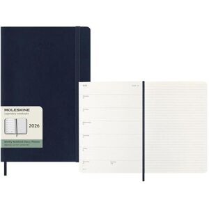 Moleskine, Agenda, Calendrier hebdomadaire (A5, Large 13x21, 1 semaine / 1 page) - Publicité Moleskine, Agenda, Calendrier hebdomadaire (A5, Large 13x21, 1 semaine / 1 page) - Publicité
