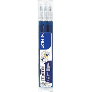 Pilot, Cartouche de rechange + encrier, Recharge roller FriXion Ball 0,5mm bleu-noir 3 pcs/paquet (Bleu, Noir, 0.50 mm, 3 pcs) - Publicité Pilot, Cartouche de rechange + encrier, Recharge roller FriXion Ball 0,5mm bleu-noir 3 pcs/paquet (Bleu, Noir, 0.50 mm, 3 pcs) - Publicité