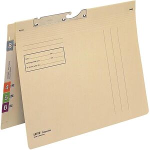Leitz, Porte-documents, Classeur à levier Orgacolor, A4, agrafeuse administrative, chamois (A4, 50x) - Publicité Leitz, Porte-documents, Classeur à levier Orgacolor, A4, agrafeuse administrative, chamois (A4, 50x) - Publicité