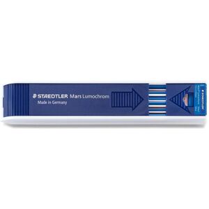 Staedtler Mines de crayon, Recharge à dessin Mars Lumochrom, bleu Epaisseur de la mine : 2 mm, 130 mm de long, pour tous les (12 pcs, 2 mm, HB) - Publicité Staedtler Mines de crayon, Recharge à dessin Mars Lumochrom, bleu Epaisseur de la mine : 2 mm, 130 mm de long, pour tous les (12 pcs, 2 mm, HB) - Publicité