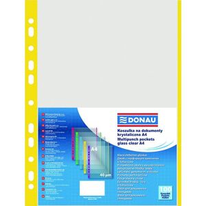 DONAU Modèle 1774100PL-11 Protèges-documents transparents - Publicité DONAU Modèle 1774100PL-11 Protèges-documents transparents - Publicité