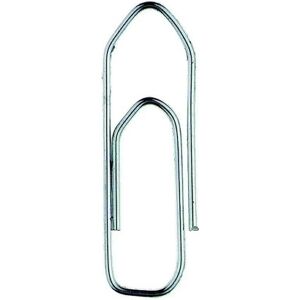 Alco, Attaches, Trombones, sans pointe à bille, nickelés, 1000 pièces (1000x) - Publicité Alco, Attaches, Trombones, sans pointe à bille, nickelés, 1000 pièces (1000x) - Publicité