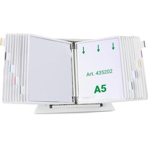 Tarifold, Panneau d'information, Système de plaques pochettes 435202 DIN A5 blanc avec 20 plaques pochettes - Publicité Tarifold, Panneau d'information, Système de plaques pochettes 435202 DIN A5 blanc avec 20 plaques pochettes - Publicité