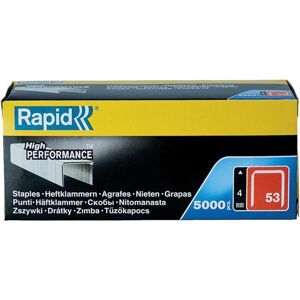 Rapid, Attaches, Type 53 Pince à fil fin 4 mm (5000x) - Publicité Rapid, Attaches, Type 53 Pince à fil fin 4 mm (5000x) - Publicité