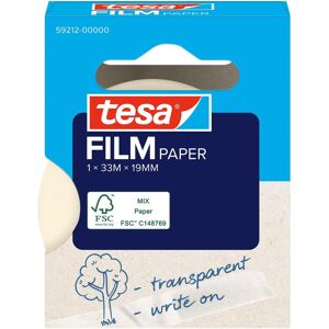 tesa, Ruban adhésif, tesafilm Ruban adhésif papier 33m 19mm 1 rouleau Boîte pliante (19 mm) - Publicité tesa, Ruban adhésif, tesafilm Ruban adhésif papier 33m 19mm 1 rouleau Boîte pliante (19 mm) - Publicité