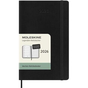 Moleskine, Agenda, Wonk (A6, De poche, 1 semaine / 1 page) - Publicité Moleskine, Agenda, Wonk (A6, De poche, 1 semaine / 1 page) - Publicité