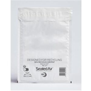 Sealed Air, Pochette d'expédition + enveloppe à bulles, Pochettes d'expédition à bulles d'air Mail Lite 260 x 180 Blanc (100 pcs) - Publicité Sealed Air, Pochette d'expédition + enveloppe à bulles, Pochettes d'expédition à bulles d'air Mail Lite 260 x 180 Blanc (100 pcs) - Publicité