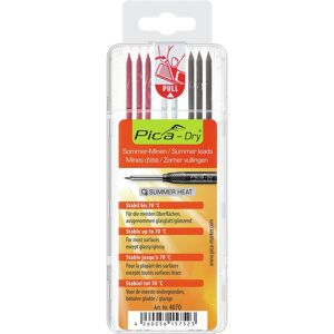 Pica, Mines de crayon, Mines de rechange SUMMER SB (8 pcs, 2.80 mm, 2B) - Publicité Pica, Mines de crayon, Mines de rechange SUMMER SB (8 pcs, 2.80 mm, 2B) - Publicité