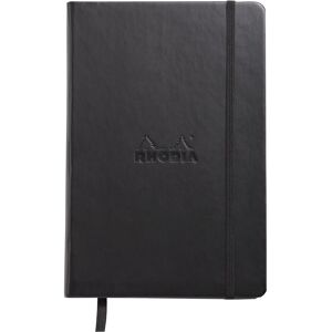 Rhodia, Cahier + bloc-notes, Carnets/cahiers Boutiqu (A5, Blanc, Couverture rigide) - Publicité Rhodia, Cahier + bloc-notes, Carnets/cahiers Boutiqu (A5, Blanc, Couverture rigide) - Publicité