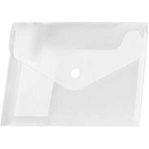 Tetis, Enveloppes, A5 PP-Umschlag mit transparentem Verschluss (12 Stück) (A5, 12x) - Publicité Tetis, Enveloppes, A5 PP-Umschlag mit transparentem Verschluss (12 Stück) (A5, 12x) - Publicité