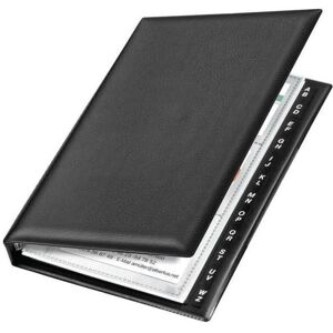Veloflex, Porte-cartes, Classeur à anneaux pour cartes de visite A5 noir (A5) - Publicité Veloflex, Porte-cartes, Classeur à anneaux pour cartes de visite A5 noir (A5) - Publicité