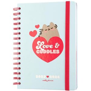 Pusheen, Agenda, - Agenda / calendrier semainier 2023/2024 de la collection Purrfect Love (14,8 x 21 cm) (A5, 1 semaine / 2 pages) - Publicité Pusheen, Agenda, - Agenda / calendrier semainier 2023/2024 de la collection Purrfect Love (14,8 x 21 cm) (A5, 1 semaine / 2 pages) - Publicité