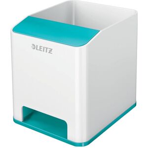 Leitz, Bureau : accessoires, DUO COLOR - Étui à crayons sonores - Publicité Leitz, Bureau : accessoires, DUO COLOR - Étui à crayons sonores - Publicité