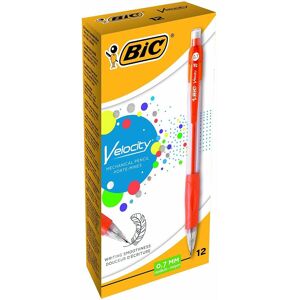 Bic, Crayon à papier + critérium, Crayon mécanique Velocity 2HB 12 pc(s) (0.70 mm, 12x) - Publicité Bic, Crayon à papier + critérium, Crayon mécanique Velocity 2HB 12 pc(s) (0.70 mm, 12x) - Publicité