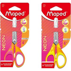 Maped, Ciseaux, Schere ESSENTIALS SOFT NEON 13 cm Blister 1St (13 cm) - Publicité Maped, Ciseaux, Schere ESSENTIALS SOFT NEON 13 cm Blister 1St (13 cm) - Publicité