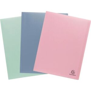 Exacompta, Porte-documents, Sichtmappe A4, mittelfestes Recycling-PP, 20 Hüllen, Kollektion AutentiK (A4, 3x) - Publicité Exacompta, Porte-documents, Sichtmappe A4, mittelfestes Recycling-PP, 20 Hüllen, Kollektion AutentiK (A4, 3x) - Publicité