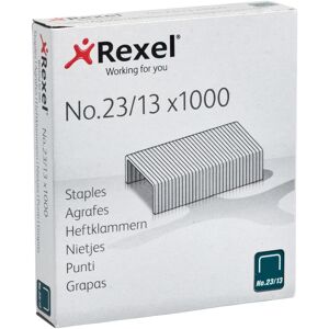 Rexel, Attaches, Agrafe n° 23 (1000x) - Publicité Rexel, Attaches, Agrafe n° 23 (1000x) - Publicité