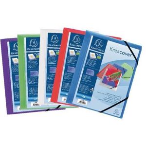 Exacompta, Porte-documents, Chemise 55189E A4 Couleur Assortie (A4, 5x) - Publicité Exacompta, Porte-documents, Chemise 55189E A4 Couleur Assortie (A4, 5x) - Publicité