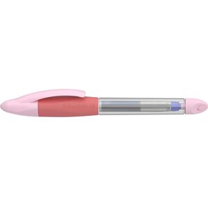 Schneider, Stylo, Roller Base Ball, M, bleu royal, mine interchangeable, transparent-rouge (1x) - Publicité Schneider, Stylo, Roller Base Ball, M, bleu royal, mine interchangeable, transparent-rouge (1x) - Publicité