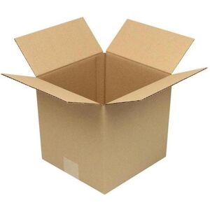 Transpak, Emballage + boîte d'expédition, Carton pliant 1 paroi hauteur rainage dimensions 220x210x210mm A5 qualité 1.20 B marron marron (50 pcs) - Publicité Transpak, Emballage + boîte d'expédition, Carton pliant 1 paroi hauteur rainage dimensions 220x210x210mm A5 qualité 1.20 B marron marron (50 pcs) - Publicité