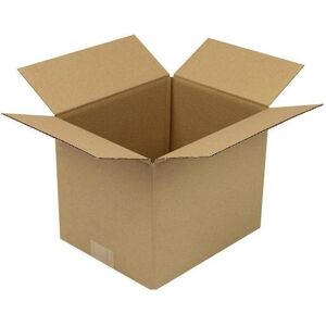 Transpak, Emballage + boîte d'expédition, Carton pliant 1 paroi hauteur rainage dimensions 250x200x200mm qualité 1.20 B marron marron (25 pcs) - Publicité Transpak, Emballage + boîte d'expédition, Carton pliant 1 paroi hauteur rainage dimensions 250x200x200mm qualité 1.20 B marron marron (25 pcs) - Publicité