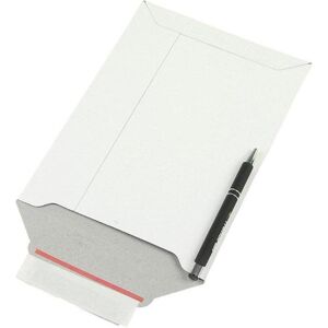 Transpak, Pochette d'expédition + enveloppe à bulles, Pochette d'expédition Dimensions 175x250mm A5 Poids 500g/qm carton compact blanc SK LxBmm (100 pcs) - Publicité Transpak, Pochette d'expédition + enveloppe à bulles, Pochette d'expédition Dimensions 175x250mm A5 Poids 500g/qm carton compact blanc SK LxBmm (100 pcs) - Publicité