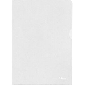 Leitz, Porte-documents, Chemise Standard Plus, A5, PP, grainée, 100 pièces, incolore (A5, 100x) - Publicité Leitz, Porte-documents, Chemise Standard Plus, A5, PP, grainée, 100 pièces, incolore (A5, 100x) - Publicité