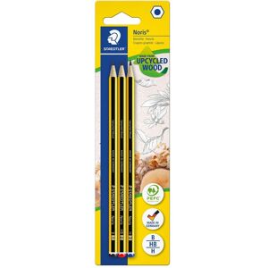 Staedtler Crayon à papier + critérium, Crayons d'écolier Noris 3 pcs. assortis 6 pcs. (2H, B, H, HB, 3x) - Publicité Staedtler Crayon à papier + critérium, Crayons d'écolier Noris 3 pcs. assortis 6 pcs. (2H, B, H, HB, 3x) - Publicité