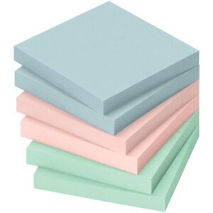Global Notes, Notes adhésives, Notes repositionnables Pastellmix 75 x75, 100 feuilles par bloc, 6 blocs par paquet (2 blocs par (75 x 75 mm) - Publicité Global Notes, Notes adhésives, Notes repositionnables Pastellmix 75 x75, 100 feuilles par bloc, 6 blocs par paquet (2 blocs par (75 x 75 mm) - Publicité