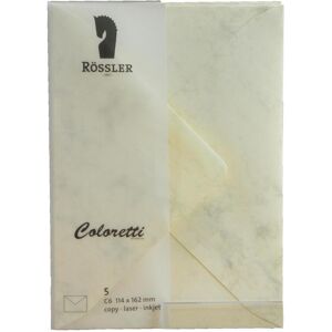 Magni, Enveloppes, Enveloppes Coloretti C6 Chamois 5er Marmora (C6, 5x) - Publicité Magni, Enveloppes, Enveloppes Coloretti C6 Chamois 5er Marmora (C6, 5x) - Publicité