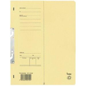 Esselte, Porte-documents, Classeur à anneaux Bene A4 carton recyclé 235 mm x 305 mm jaune (A4, 1x) - Publicité Esselte, Porte-documents, Classeur à anneaux Bene A4 carton recyclé 235 mm x 305 mm jaune (A4, 1x) - Publicité