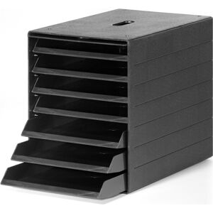 Durable, Archivage + classement, Bloc-tiroirs IDEALBOX PLUS 7, h x l x p 322 x 250 x 365 mm, anthracite. (C4) - Publicité Durable, Archivage + classement, Bloc-tiroirs IDEALBOX PLUS 7, h x l x p 322 x 250 x 365 mm, anthracite. (C4) - Publicité