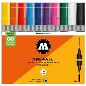 Molotow, Marqueur, Marqueur acrylique (10 x) - Publicité Molotow, Marqueur, Marqueur acrylique (10 x) - Publicité