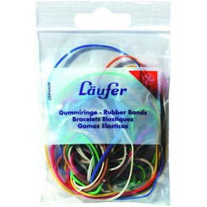 Läufer, Élastique, Anneaux en caoutchouc RONDELLA de L'ufer en sachet, assortis, 10 g (1 pcs) - Publicité Läufer, Élastique, Anneaux en caoutchouc RONDELLA de L'ufer en sachet, assortis, 10 g (1 pcs) - Publicité
