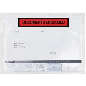 Raja, Pochette pour documents, Porte-documents PCL17 165 mm Polyéthylène, papier siliconé (250 pcs) - Publicité Raja, Pochette pour documents, Porte-documents PCL17 165 mm Polyéthylène, papier siliconé (250 pcs) - Publicité