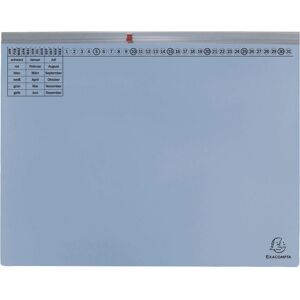 Exacompta, Porte-documents, 25 dossiers suspendus Exaflex carton bleu clair 1 x agrafage officiel (A4, 25x) - Publicité Exacompta, Porte-documents, 25 dossiers suspendus Exaflex carton bleu clair 1 x agrafage officiel (A4, 25x) - Publicité